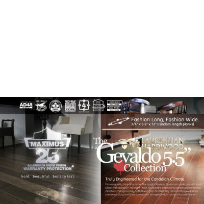 Gevaldo 5.5 collection with Floor Fashion World in the North Bay ON area