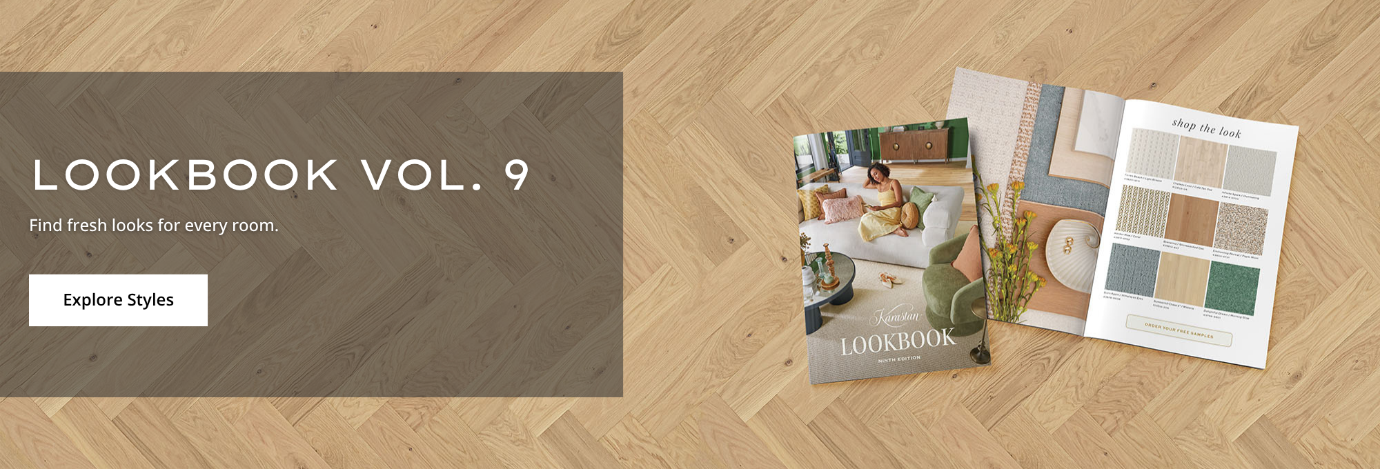 Get inspired by beautiful flooring styles from Karastan's latest lookbook